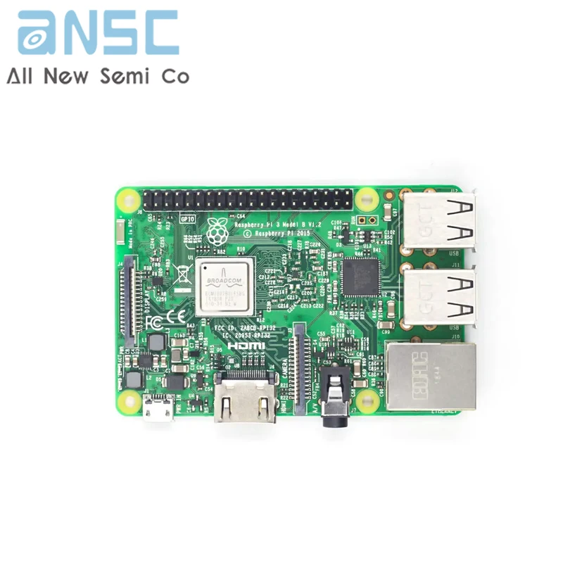 New Original Raspberry Pi 3 4 Type B with Dual Band WIFI 3GB 4GB RAM Made in UK for computer Raspberry Pi Kits