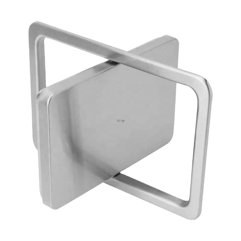 8L Embedded Trash Bin Trash Chute With Lid,Kitchen Cabinet