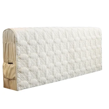 Bedroom headboard solid color washable and dirt resistant headboard cover