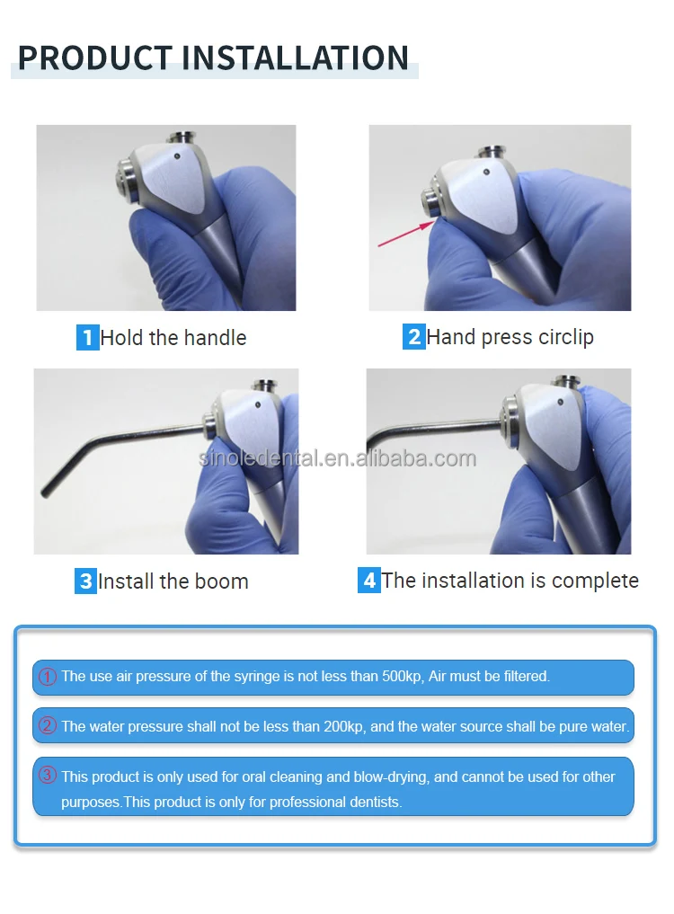 Dental Air And Water Syringe 3 Way Syringe With 5 Color Buy Dental