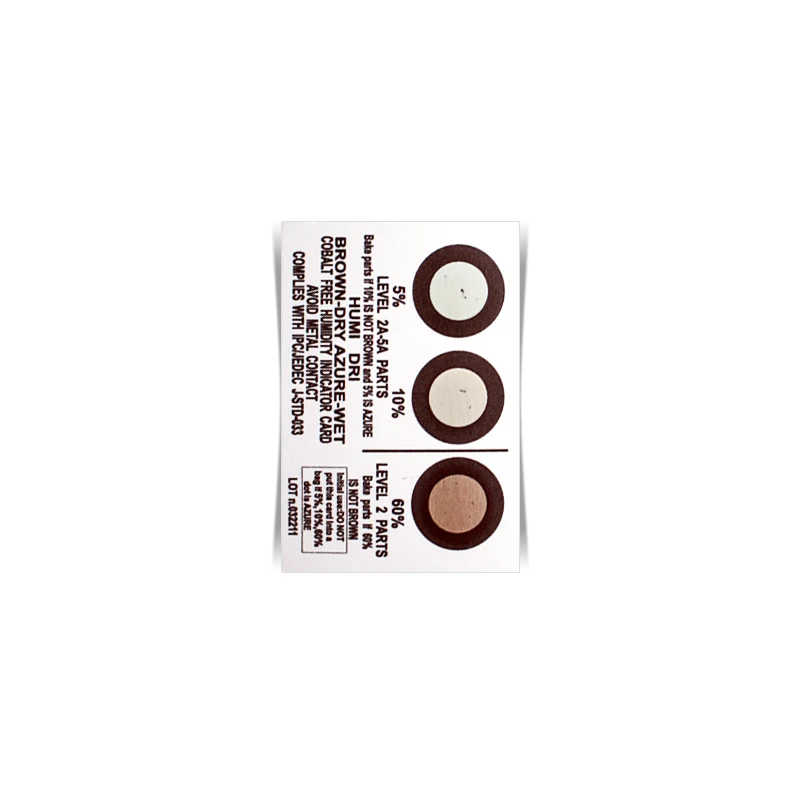 Relative Humidity Indicator Moisture Indicator Paper