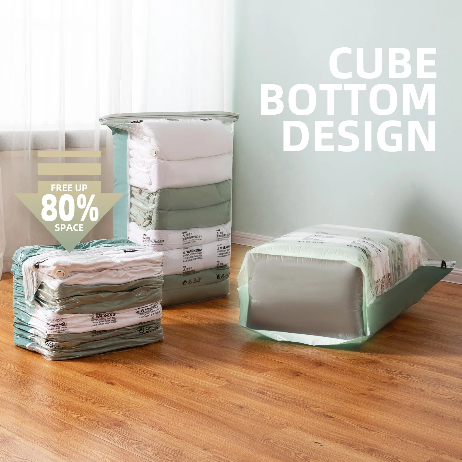 Индивидуальная Водонепроницаемая вакуумная сумка для хранения одежды TAILI, большая емкость для хранения одежды, сумка для экономии места для ткани