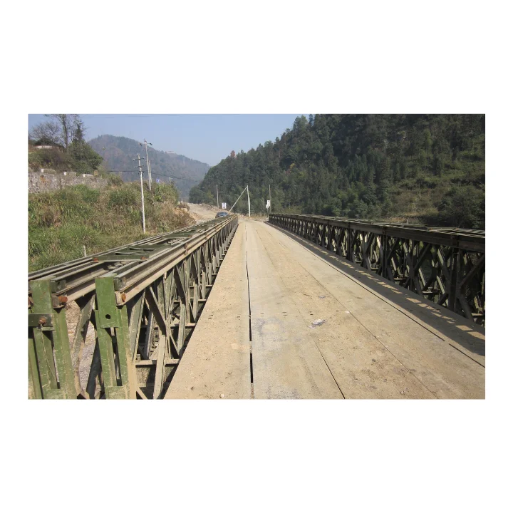 Manufacture Customized Military Light Modular Steel Prefabricated Factory Supply Portable Bridge