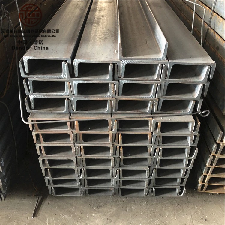 China Manufacturer EN DIN ASTM JIS Carbon Steel SS400 A36 U C-shaped Channel Steel