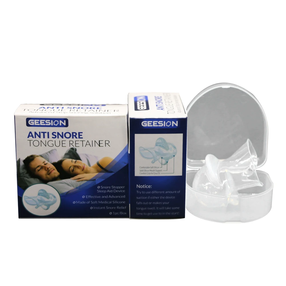 Control Noring Tongue Cover Sleep Aid Device Tongue Retainer Sleeve