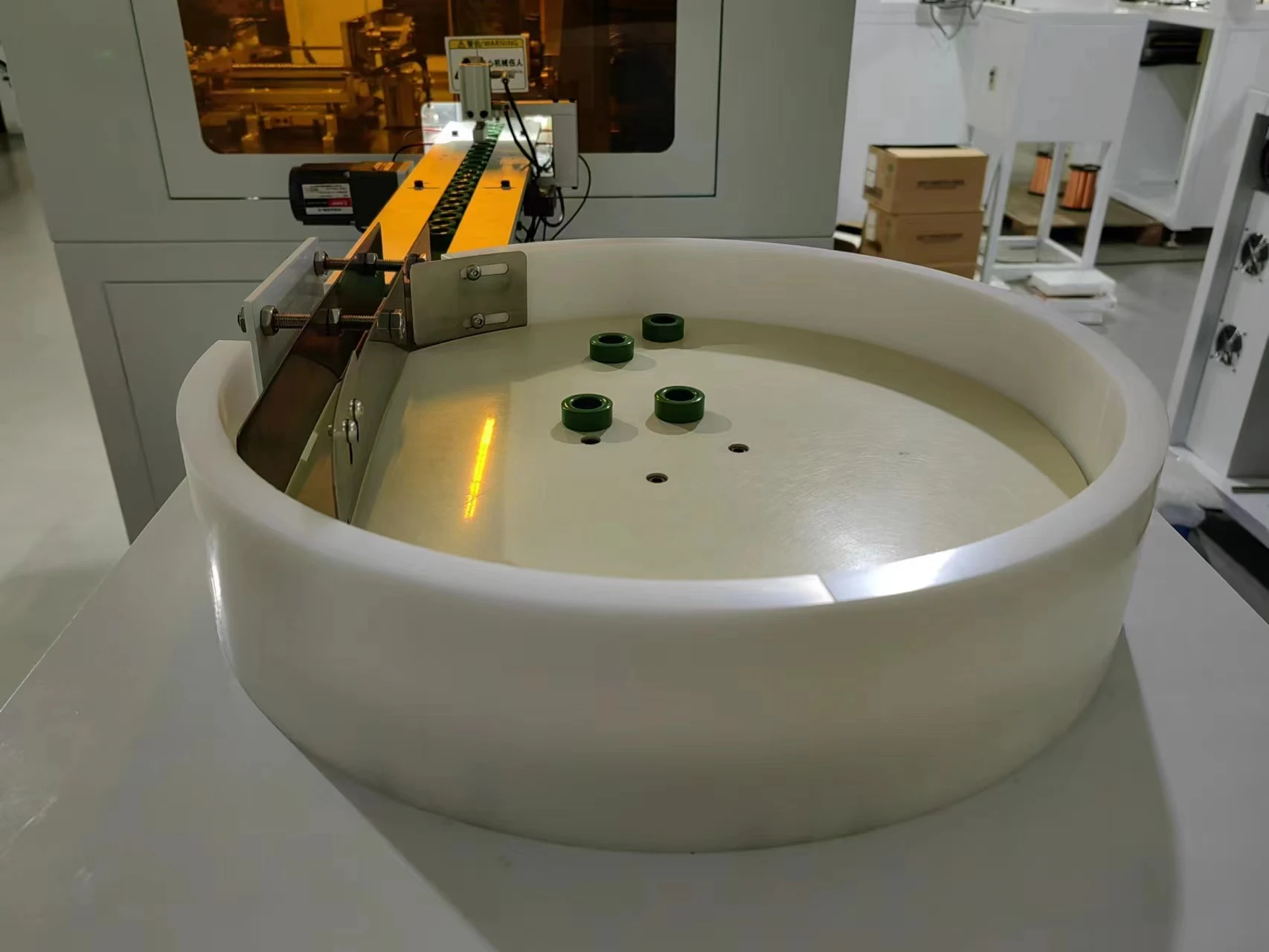 Fully Auto  PLC Hook  Toroidal Transformer Core Winding Machine for Silicon Steel Toroid Transformer Ferrite Magnet Core Green