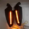 Black Housing White Cover LED Yellow Light