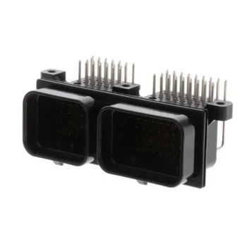 6473427-1 60 pin black male waterproof connector PCB header
