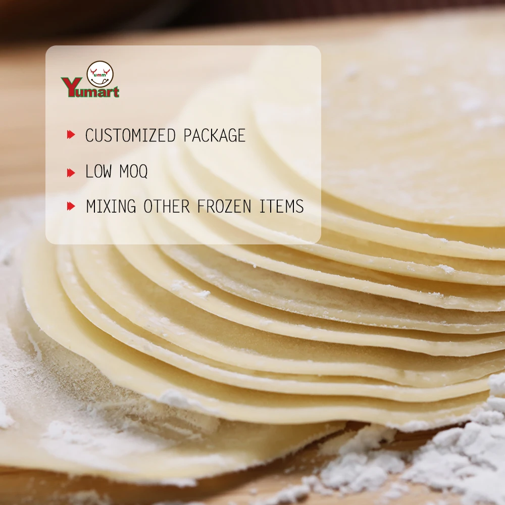 Dumpling Wrapper Pastry Frozen Essential For Making