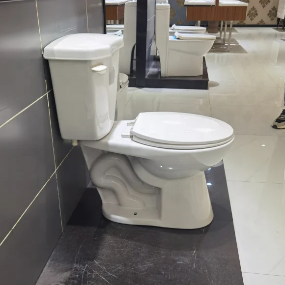 Factory sale two piece siphonic toliet Good design Family in use Gravity toliet Stylish two piece toliet Hot sale factory