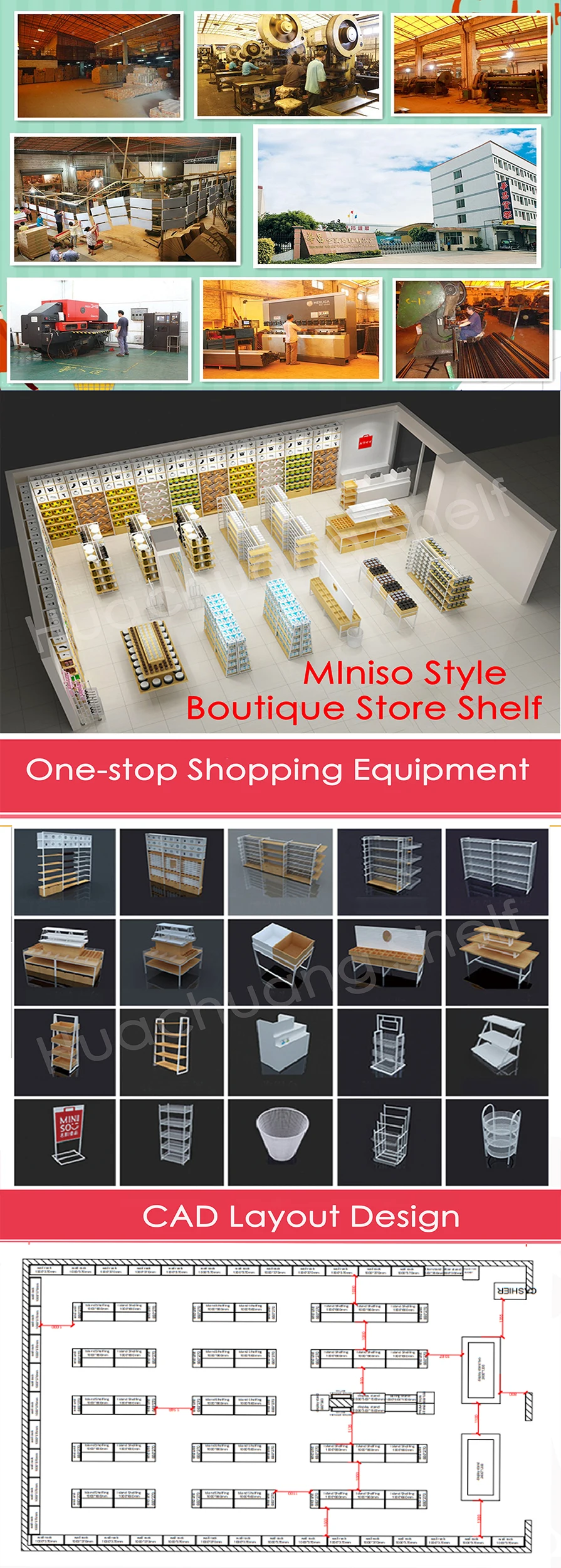 Miniso One-Stop Shop Double-Sided Design Layout Boutique Store Display ...