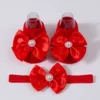 Bandeau pour cheveux rouge