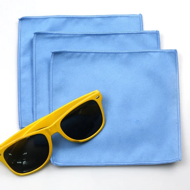Custom Luxury Cloth Camera Lens Wipe Microfiber Cleaner Glasses Fabric