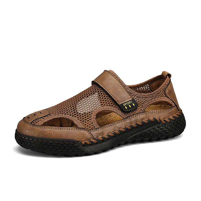 Durable Anti Slippery Mesh Breathable Comfortable Summer Sandals Shoes for Men