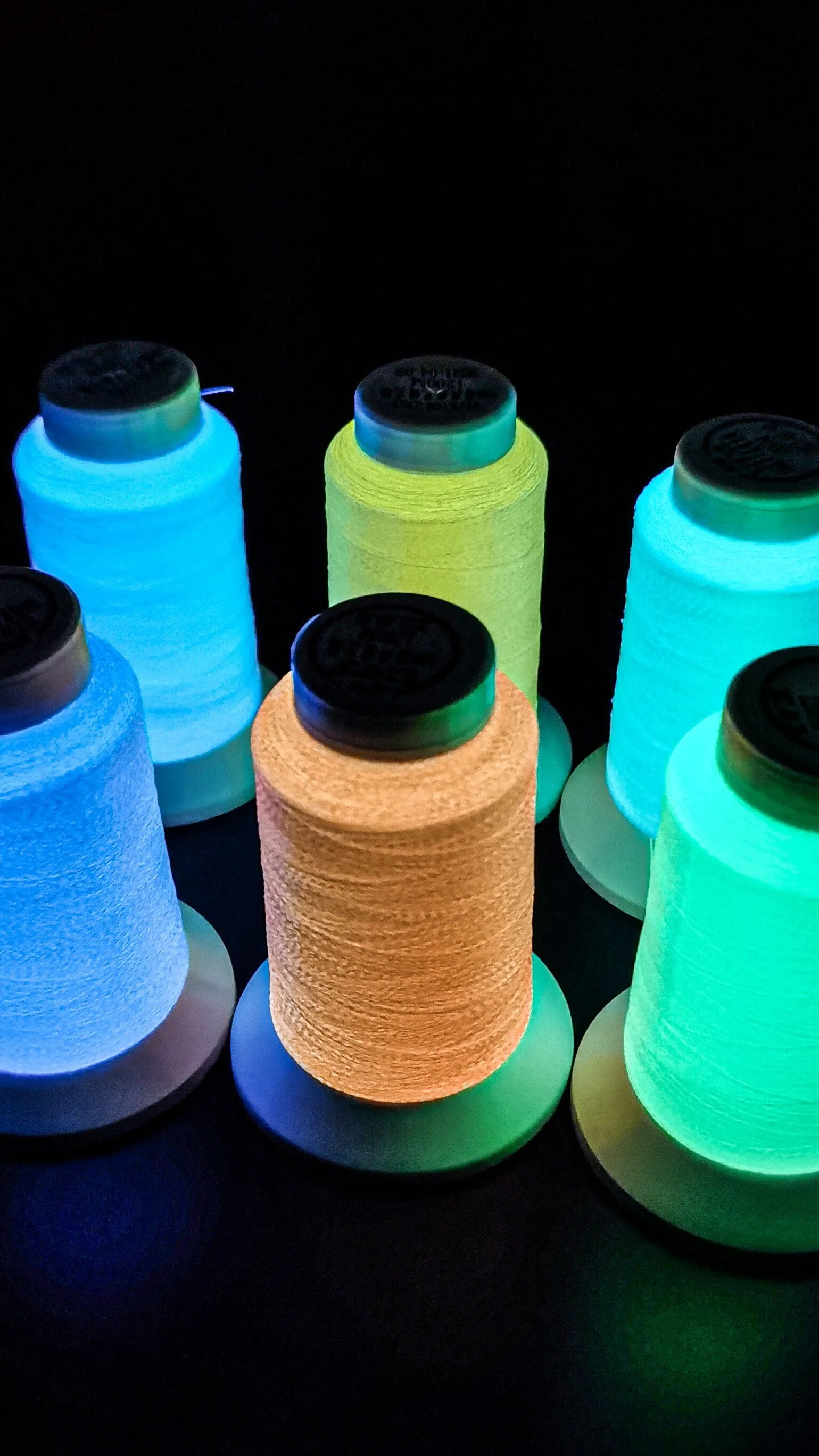 Glow In The Dark Embroidery Thread Factory Direct Sales Polyester