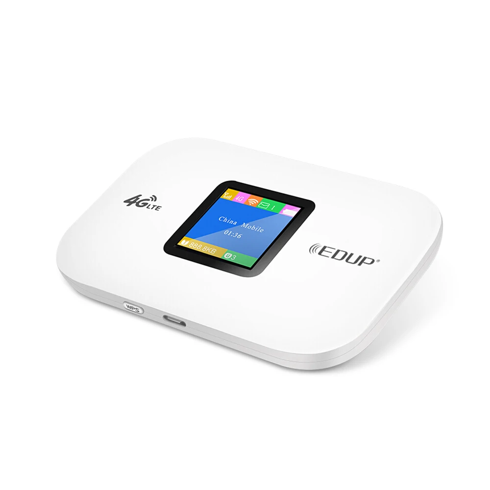 EDUP ZTE Unlock Mobile Portable 4G LTE Router Pocket WiFi Hotspot Mifis With SIM Card Slot