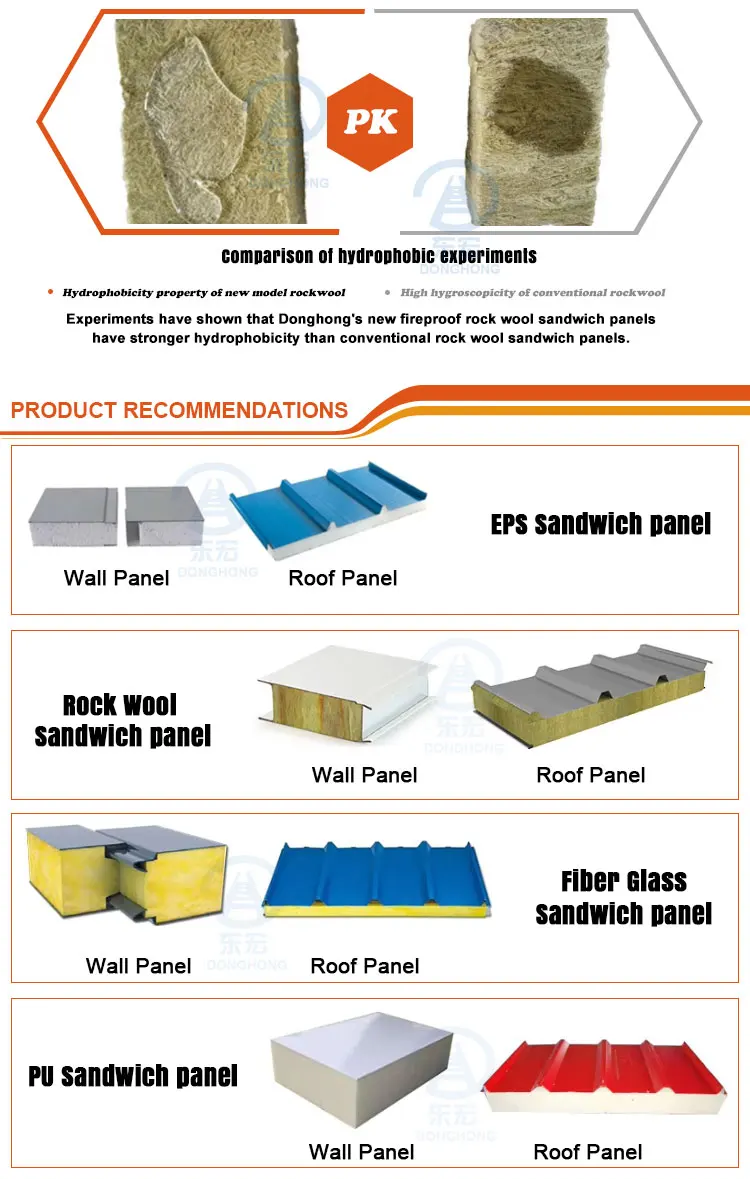 Rock Wool Sandwich Panel, 50mm, 150mm, Wall - detail 58