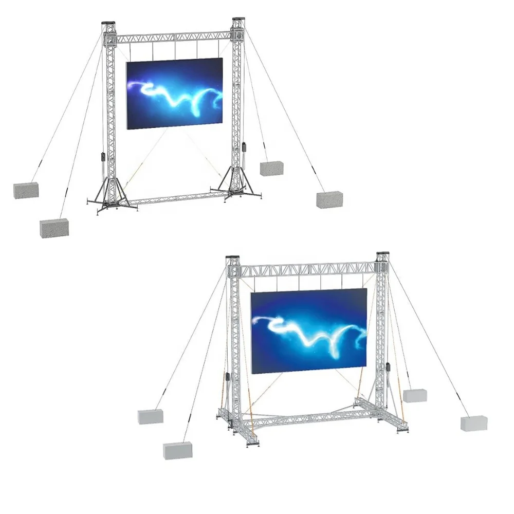 Universal LED Stack System Ground Support Truss Stand