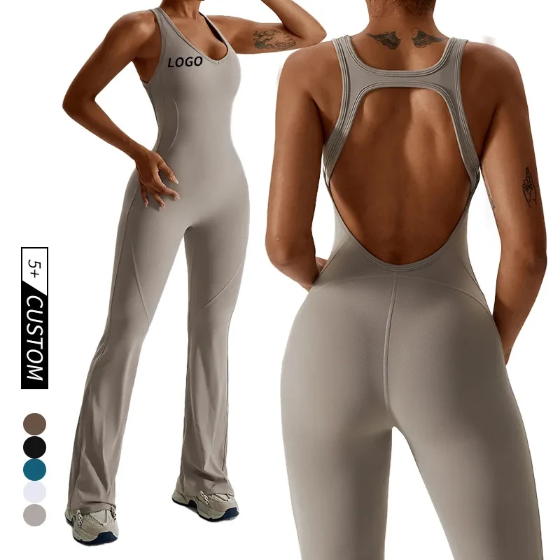 Overol Monos Deportivos Amazon CLT8117 Women's Yoga Bodysuit Tummy