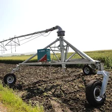 1-100 Hectare Agricultural Energy Saving Low Cost Central Pivot Irrigation System Solar or Diesel Pump  Movable Lateral Towing