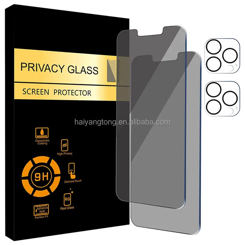 Screen Protector For Iphone 15 14 13 Pro Max For Iphone 12 Pro For Iphone 11 X Xr 7 8 Tempered