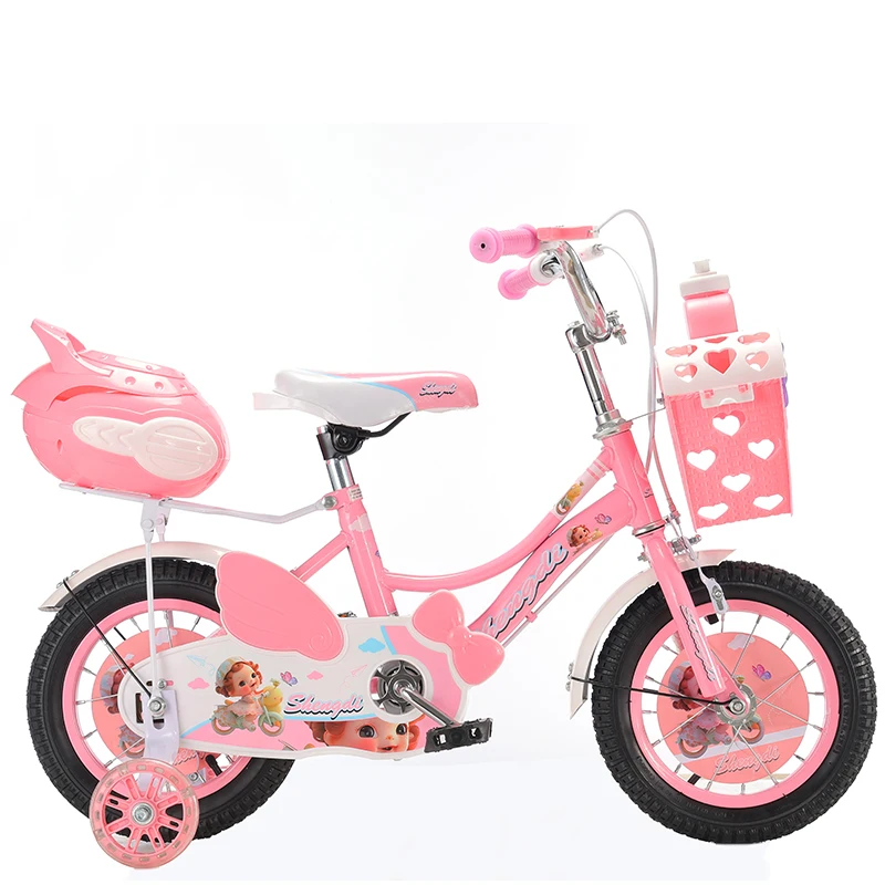 Sepeda anak kualitas tinggi 12 14 16 18 20 inci sepeda dengan keranjang  cocok untuk anak usia 3-13