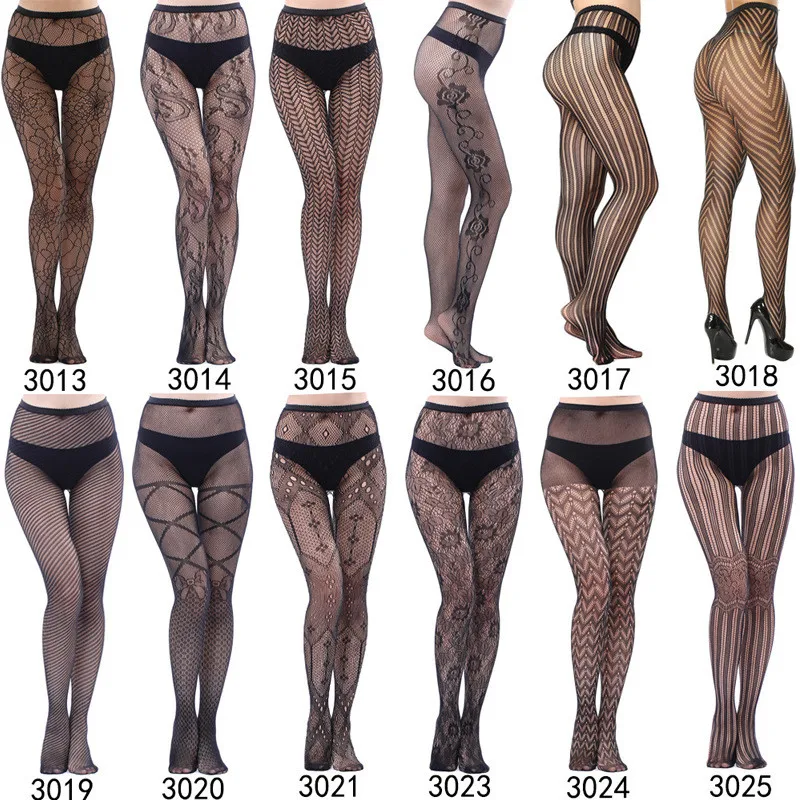 Women Fishnet Pantyhose Tights Seamless Nylon Stocking – Ammpoure London