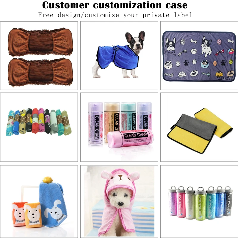 Wholesale Pet Grooming Gloves Rubber Pet Hair Remover Gloves Bathing Cleaning Brush Five Fingers Pet Gloves