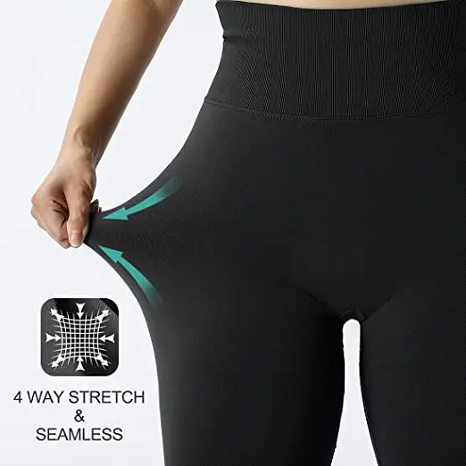 Scrunch Butt Lifting Seamless Leggings For Women High Waist Tummy Control Vital Yoga Pants 6263