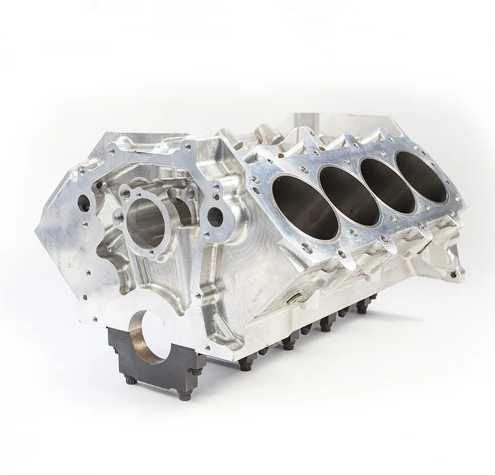 Five-axis CNC Machining Custom Non-standard Billet Aluminum Engine Block