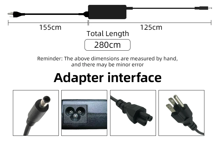 Barrel Oem/odm 130w 19.5v 6.67a Ac Dc 4.5*3.0mm Desktop Power Adapter ...