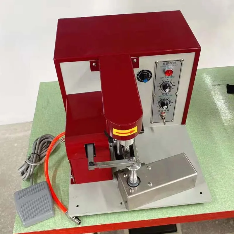 Automatic Small Edge Coloring Dyeing Painting Machine For Leather Craft