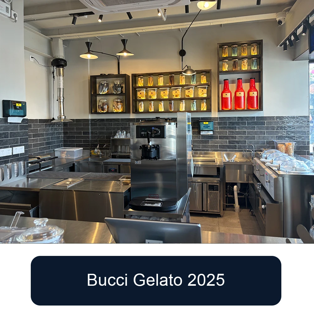 Bucci Gelato: Solução de Projeto de Cozinha Comercial Chave-na-Mão — Projeto, Equipamentos e Suporte à Instalação