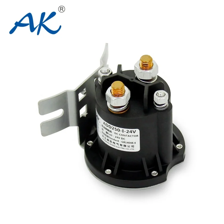 ADD250 250A 24VDC SPST DC Relay for Scissor Car Lift Power Unit