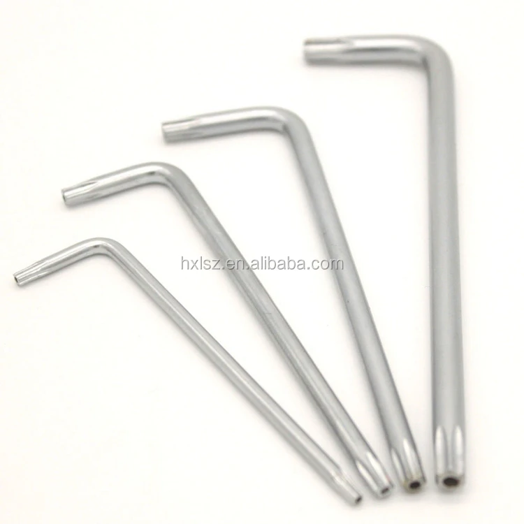 T6 T8 T10 T12 Pin Torx Keys with Hole Tool Set Wrench for Security Screws