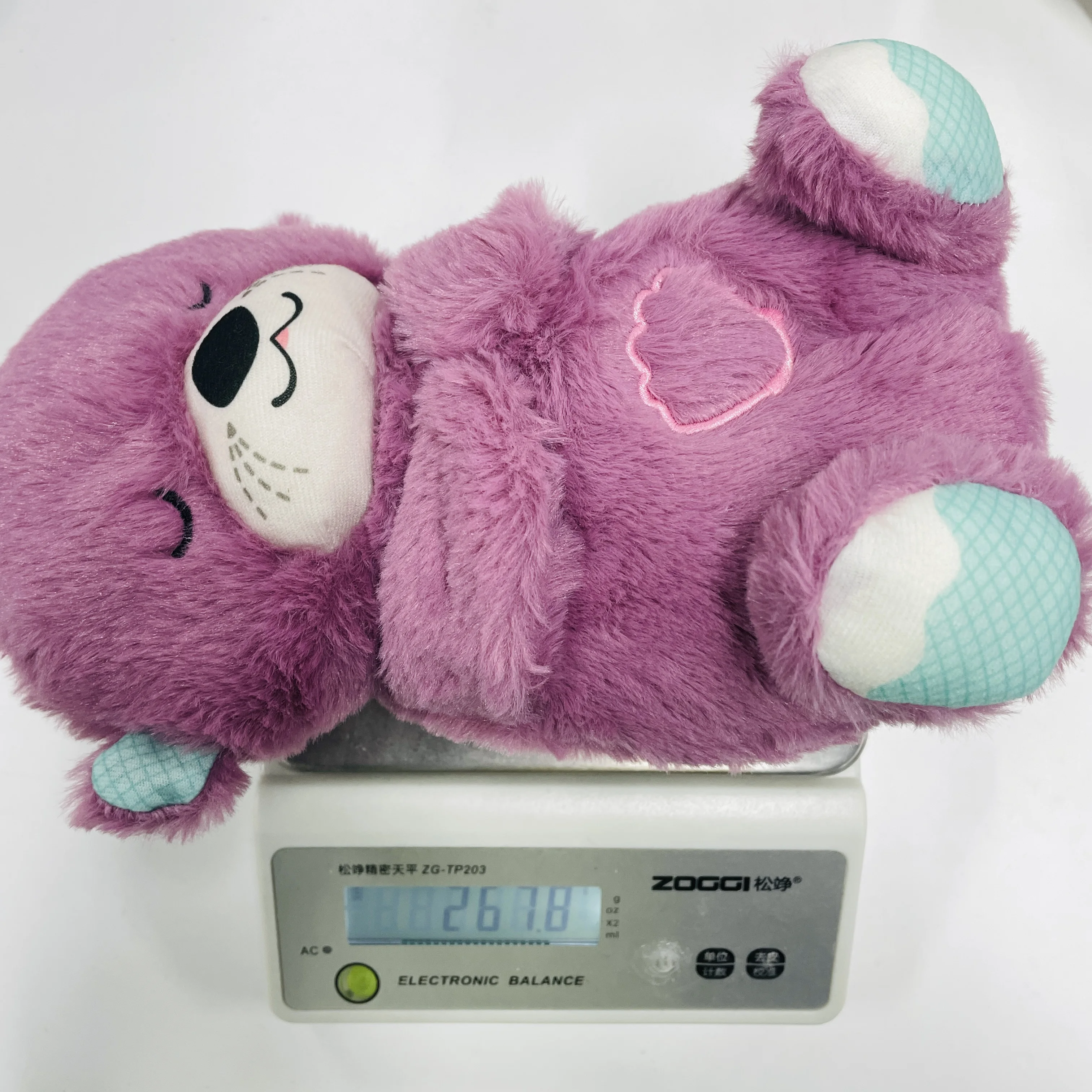 2024 Nighttime Baby Soothing Otter Plush Doll Toy Kids Soothing Music