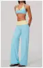 Soutien-gorge + pantalon bleu clair