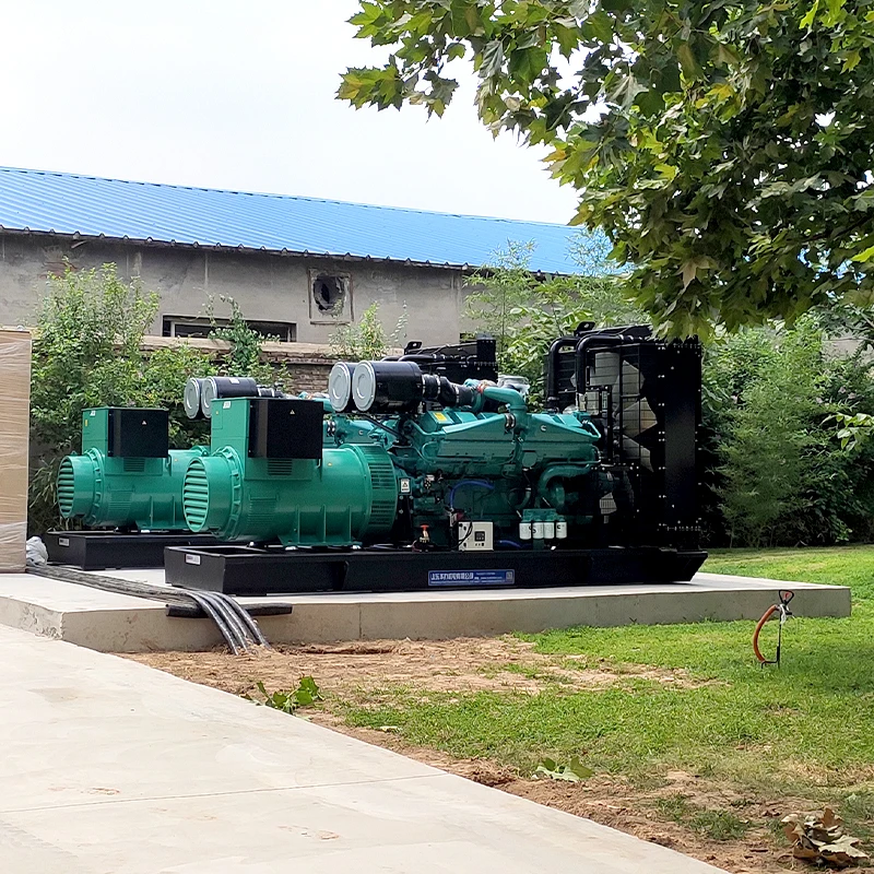 Open Type Generator diesel Engine Generator Set with ATS