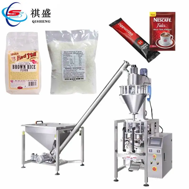 Powder Pouch Servo Filling Packaging Machine Fragrance Coffee Powder Corn Flour Packet Single Serve Packing Machine