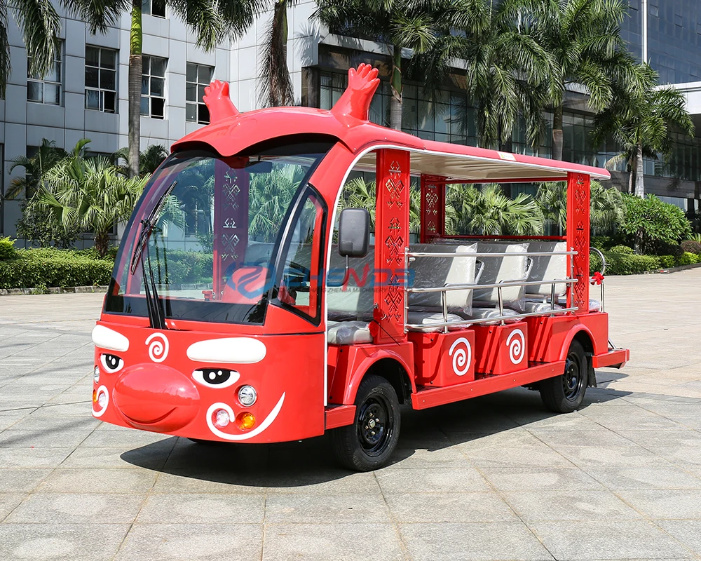 Convertable Cartoon Bus Mini Cartoon Train Bus for Transport Sightseeing Tour Car Manufacturer ...
