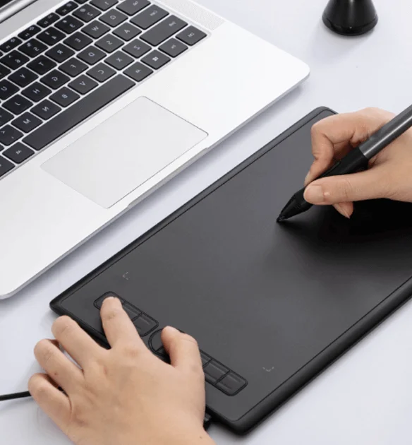 Huion H580x Press Keys Graphics Drawing Tablet For Anime