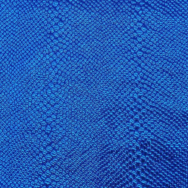 Free Sample Stretchy Polyester/polyamide Spandex Knitted Shiny Holographic Snake Skin Foil Print Fabric for Swimsuits Beachwear