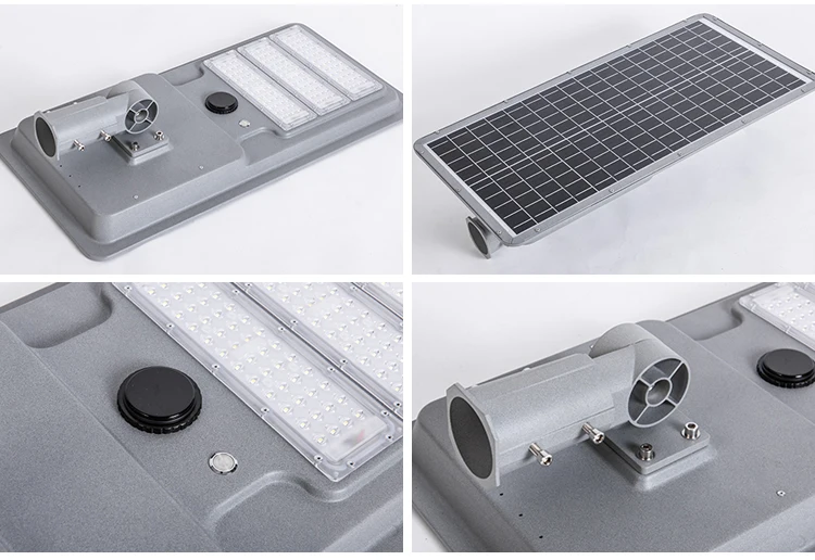smart motion sensor outdoor waterproof IP65 integrated all in one led solar street light 50w 80w 100w
