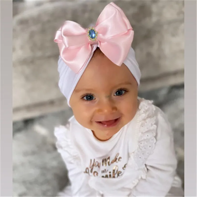 Head Wrap Baby Turbans Wholesale Wholesale Fancy Diamond Silk