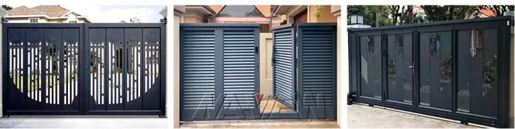Decorative Metal Aluminium Aluminum Steel Garden Privacy Fence Panels ...