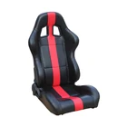 Black fiber play station game bucket seat sport seats car racing