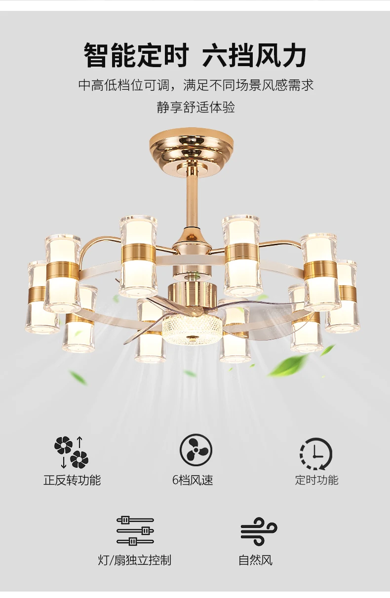 Ceiling Fan, LED, 6-Speed - detail 8