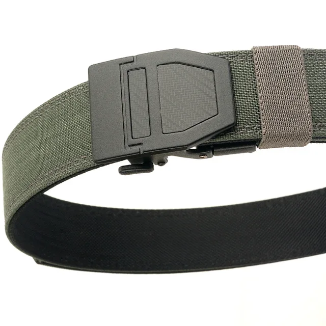 Heavy Duty Durable Metal Buckle  Hunting Nylon 1.5'' EDC Shooting  Gun Belt Men Tactical Gun Belt with Ratcheting Buckle