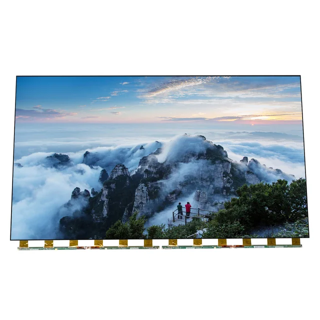 CSOT 65 inch TV screen replacement 4K UHD high brightness LCD display panel Open Cell 3840x2160 ST6451D02-C