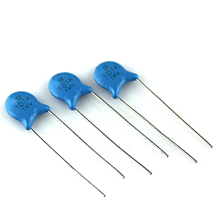 LORIDA factory price 1KV 101K 222k 2kv 221 100PF supplier power type ac dc chip blue disc high voltage ceramic capacitors